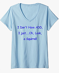 Comical Printed Design V-neck T-Shirt