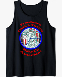 American Freedom Statue of Liberty Tank Top