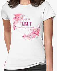 Be the Light Design Printed T-shirt